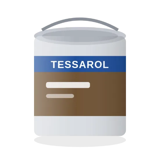 Tessarol novi zlatni RAL 1036 0,75 L